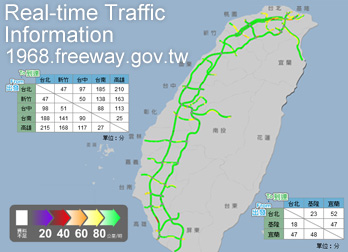 National Freeway Real-time Traffic Information