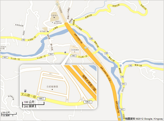 交通資訊地圖引用自googleMap