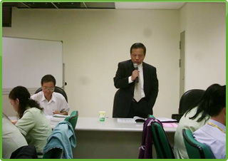 前副局長歐輝政、科長陳匯斌親授開站收費員訓練課程