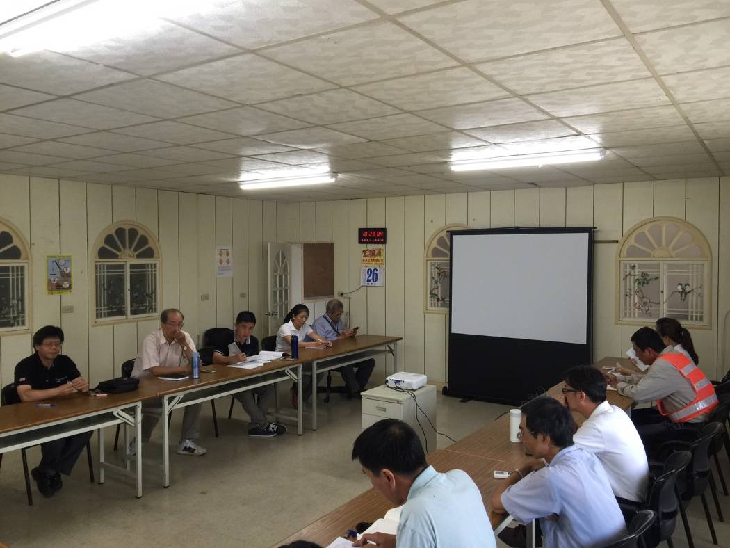 105年8月2日拓建工程處臺北工務所