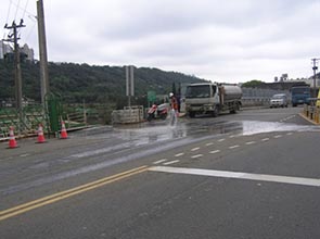 認養工區附近道路洗掃工作
