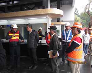 局長視察北站大型車停車場公廁情形