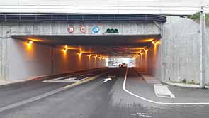 民生北路箱涵拓寬後