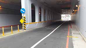 合圳北路箱涵拓寬後