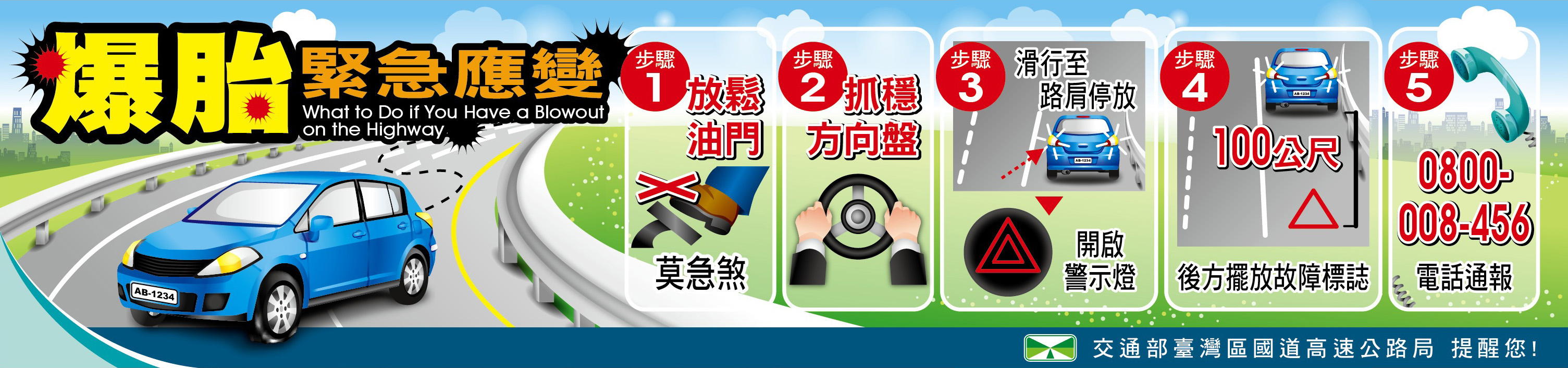 交通部高速公路局友善列印 高速公路行車安全平面文宣 交通部高速公路局友善列印 高速公路行車安全平面文宣