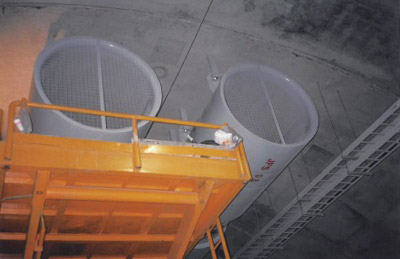 蘭潭隧道噴流式風機安裝施工共3張