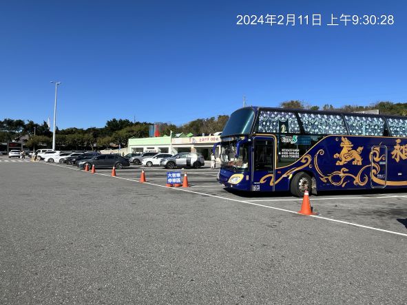 南站大客車保留車位