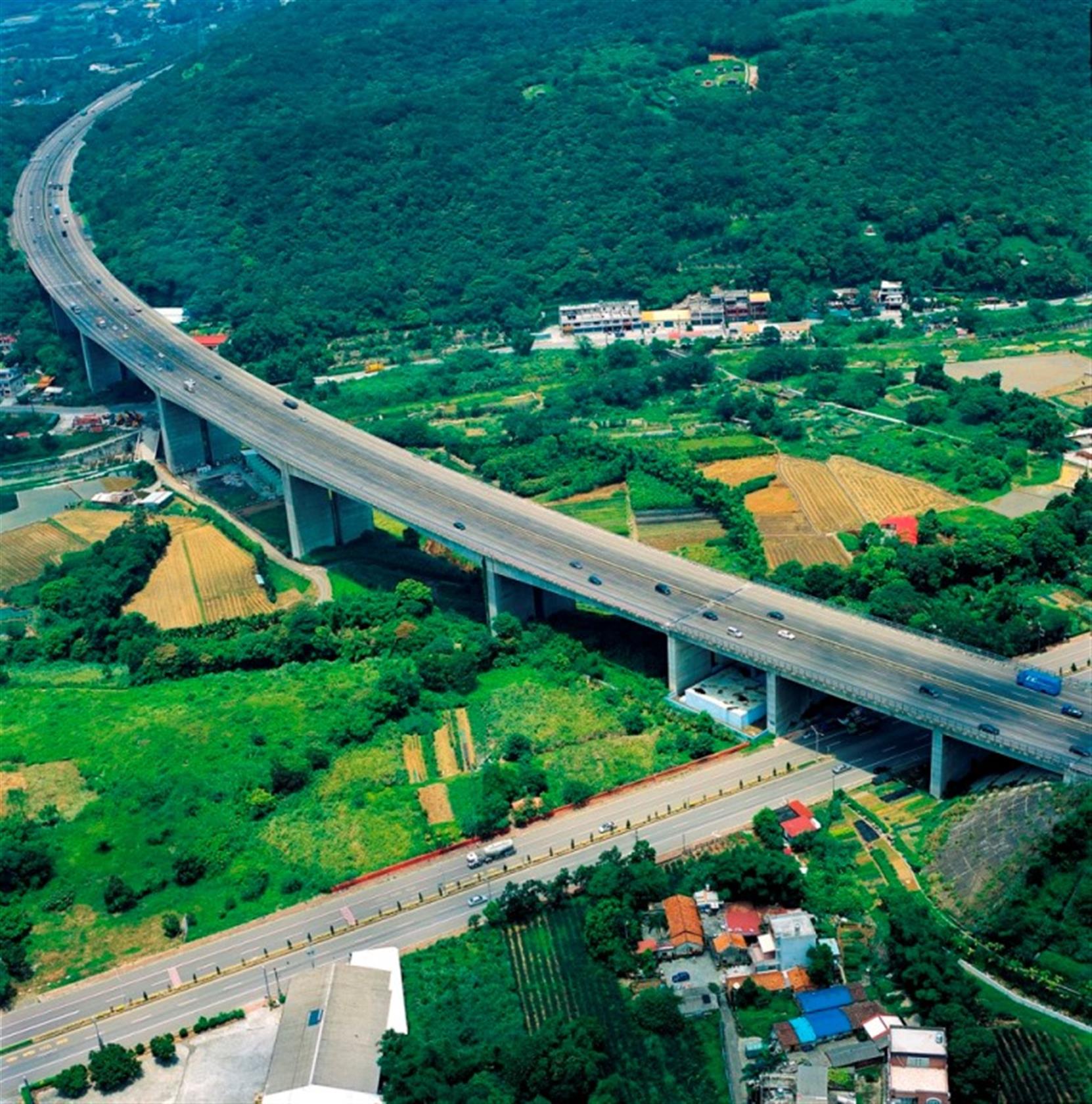 關西大橋-國道新建工程局-齊柏林攝影